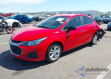 2019 Chevrolet Cruze Ls z USA, uszkodzony, nr VIN 3G1BC6SM8KS600451